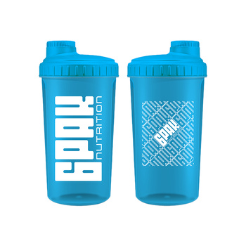 6PAK Nutrition Shaker Patern Neon 700 ml niebieski