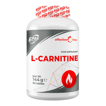 6PAK Nutrition Effective Line L-carnitine 90 kapsułek
