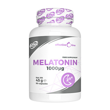 6PAK Nutrition Effective Line Melatonin 90 kapsułek