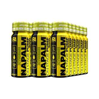 FA Nutrition Xtreme Napalm On Stage Pump Shot 60 ml (x24)