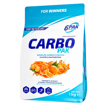 6PAK Nutrition Carbo Pak 1000 g